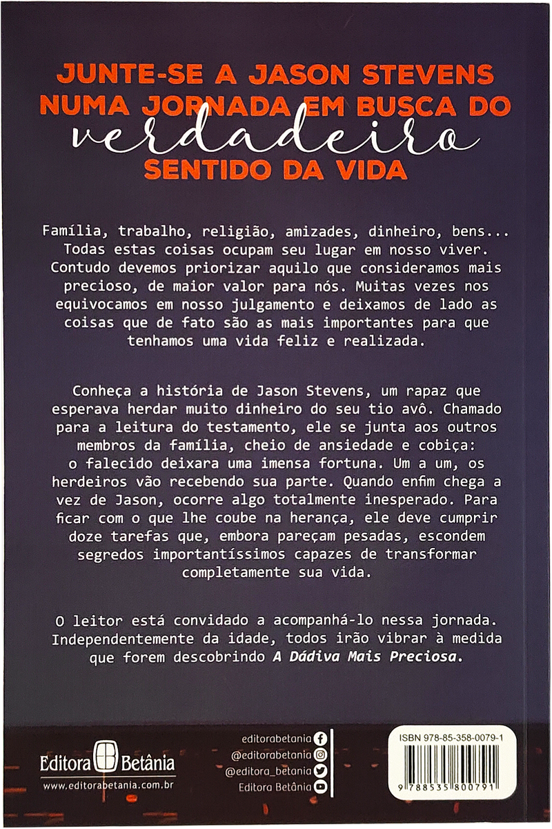 A Dádiva mais Preciosa | Jim Stovall