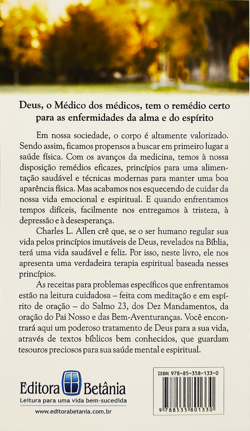 A Psiquiatria de Deus | Charles Allen | Capa Antiga