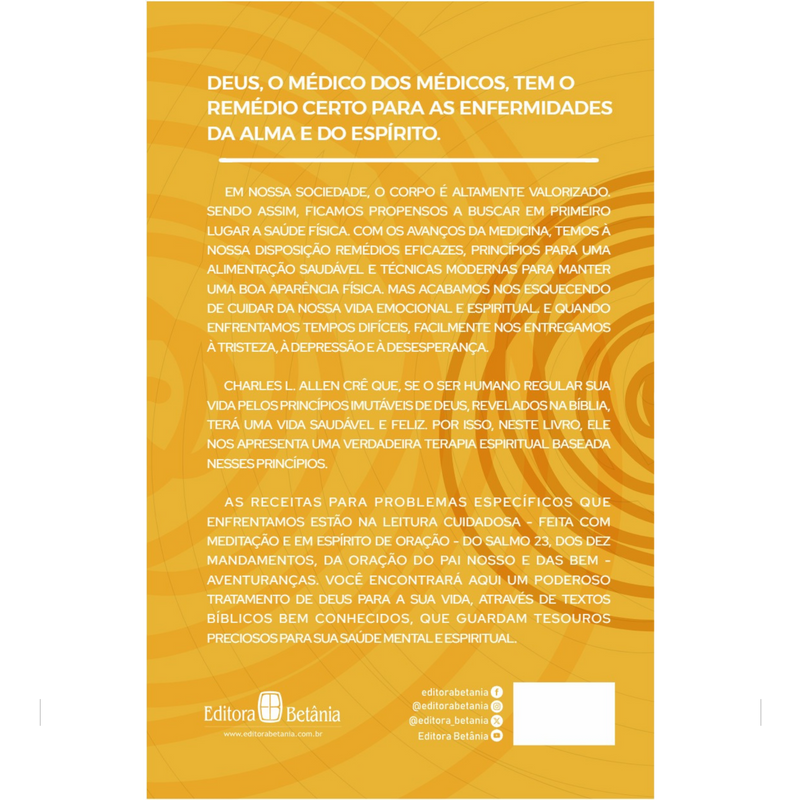 A Psiquiatria de Deus | Charles L. Allen | Capa Nova