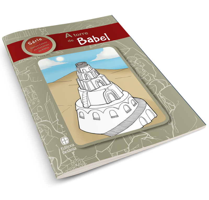 Livro Para Colorir | A Torre de Babel | Editora Betânia