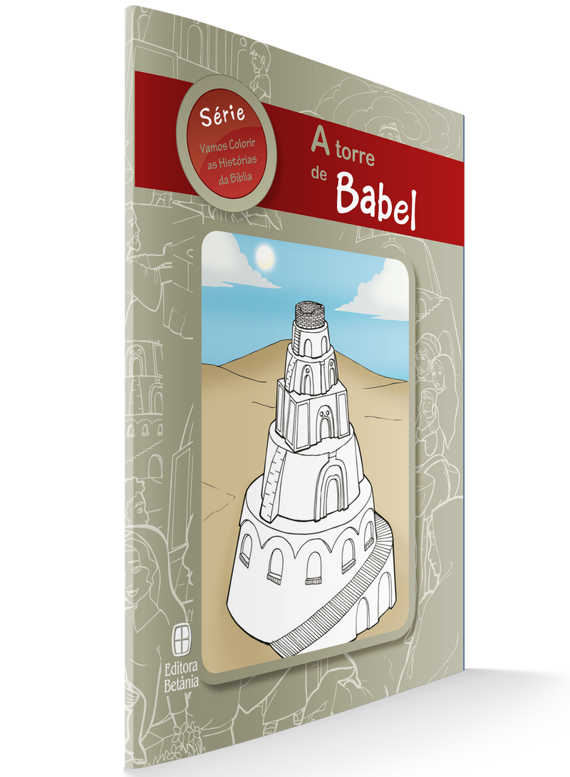 Livro Para Colorir | A Torre de Babel | Editora Betânia