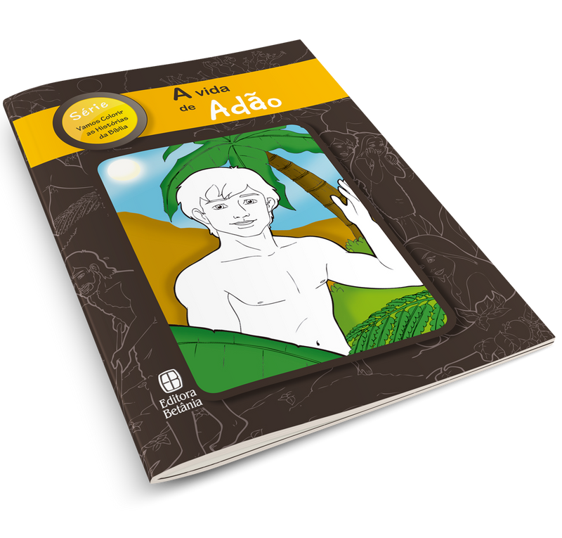 Livro Para Colorir | A Vida de Adão | Editora Betânia