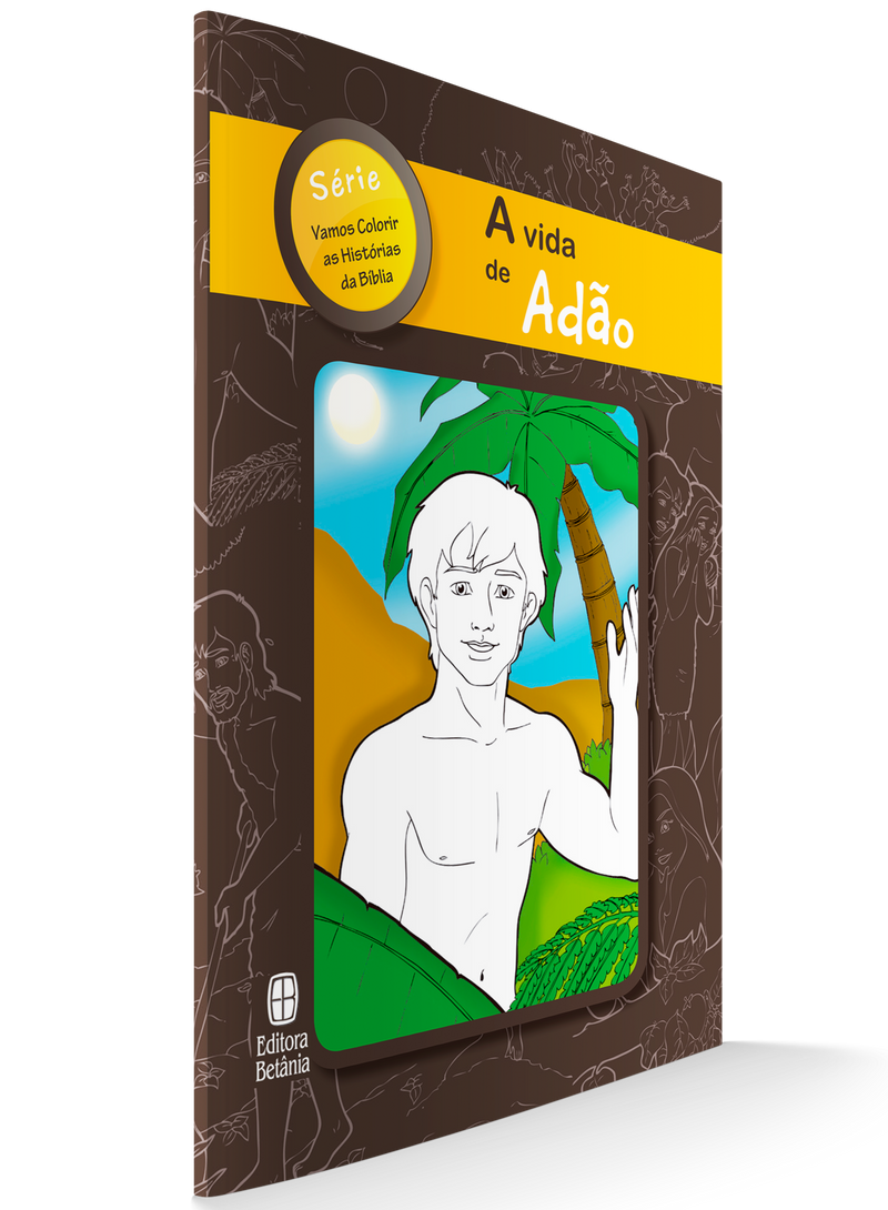 Livro Para Colorir | A Vida de Adão | Editora Betânia