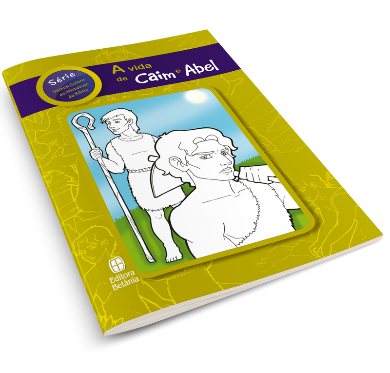 Livro Para Colorir | A Vida de Caim e Abel | Editora Betânia