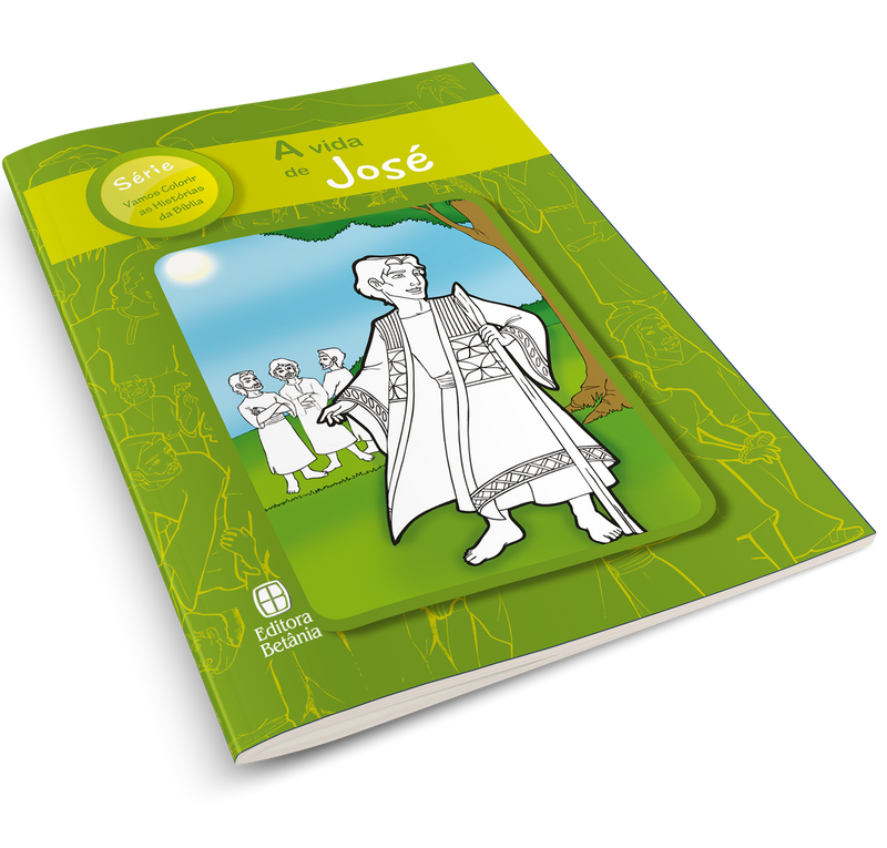 Livro Para Colorir | A Vida de José | Editora Betânia