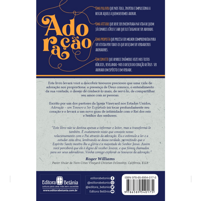 Adoração: Um Tesouro a Ser Explorado | Roger Willians