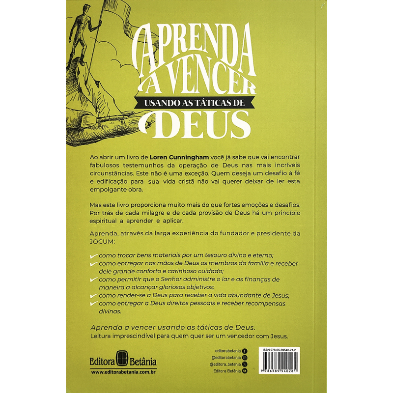 Aprenda a Vencer Usando as Táticas de Deus | Loren Cunningham & Janice Rogers