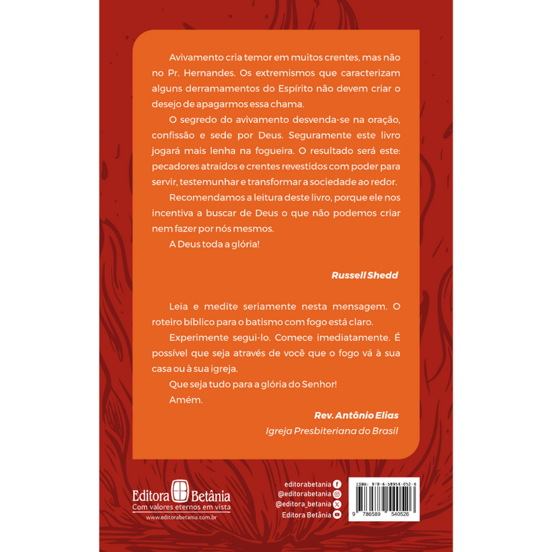 Batismo com Fogo | Hernandes Dias Lopes | Capa Nova