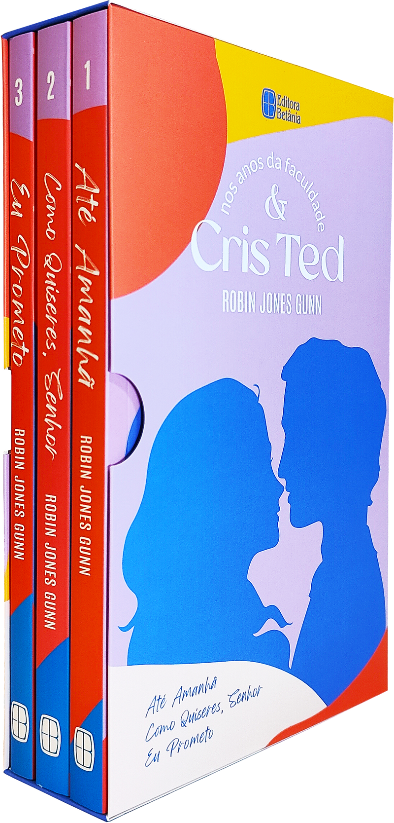 Box Cris & Ted | Nos Anos da Faculdade | Vol. 1, 2 e 3 | Robin Jones Gunn