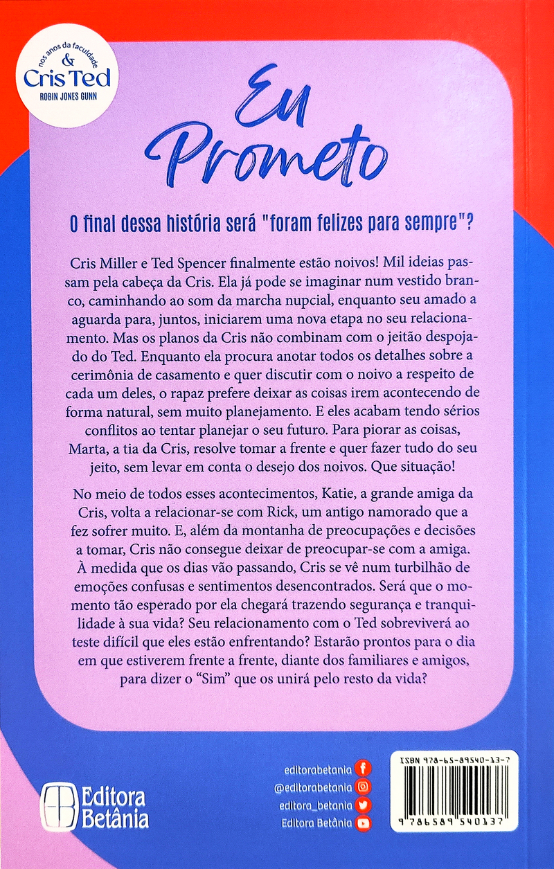 Cris & Ted Vol. 03 | Eu Prometo | Robin Jones Gunn