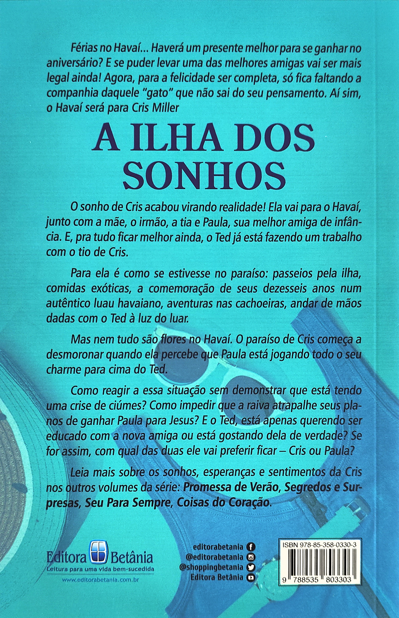 Cris Vol. 05 | A Ilha dos Sonhos | Robin Jones Gunn | Nova Edição