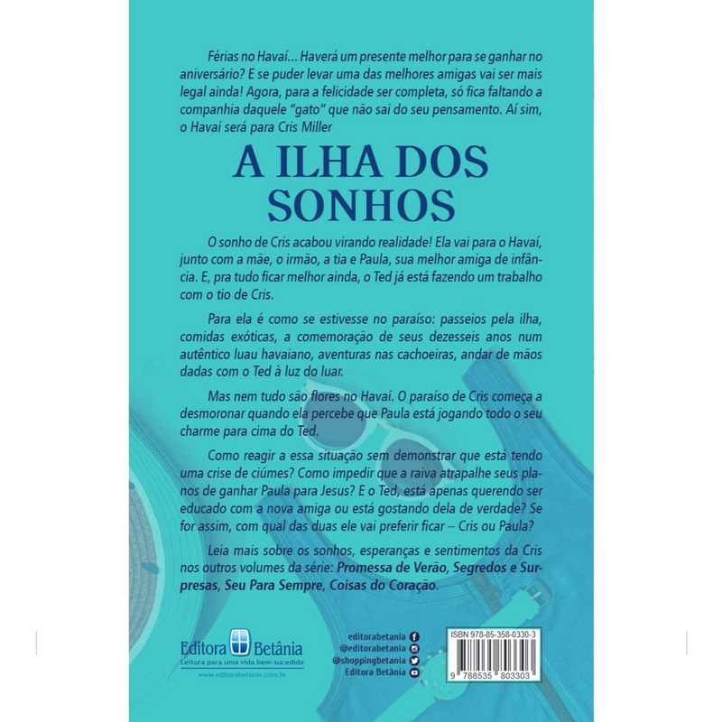 Cris Vol. 05 | A Ilha dos Sonhos | Robin Jones Gunn | Nova Edição