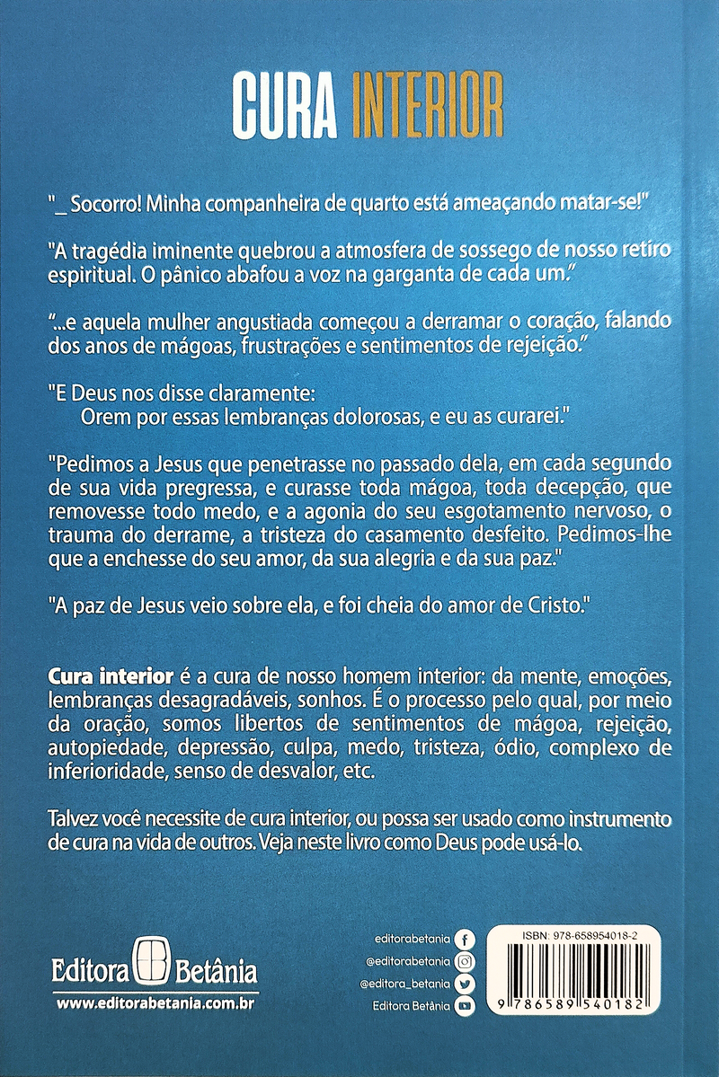 Cura Interior | Betty Tapscott | Nova Edição