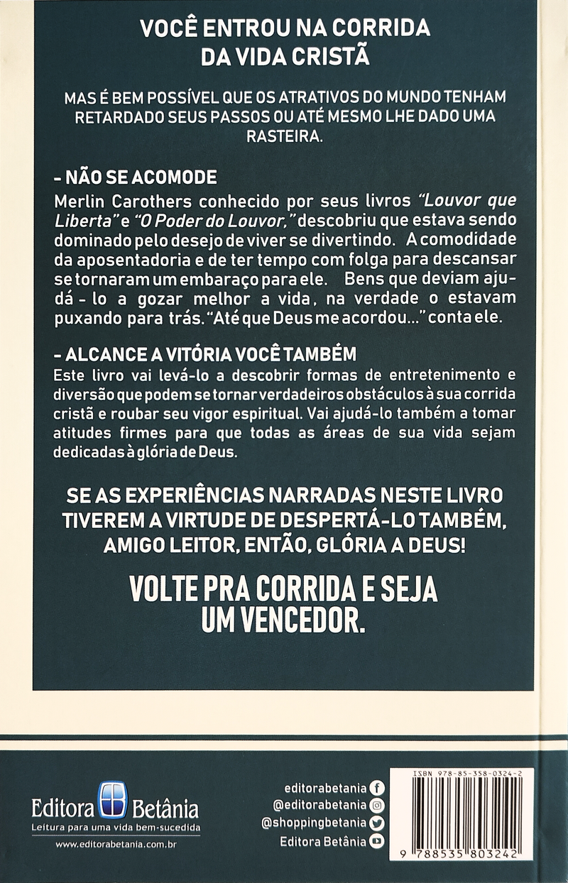 Diga Não ao Comodismo e Volte Pra Corrida | Merlin Carothers