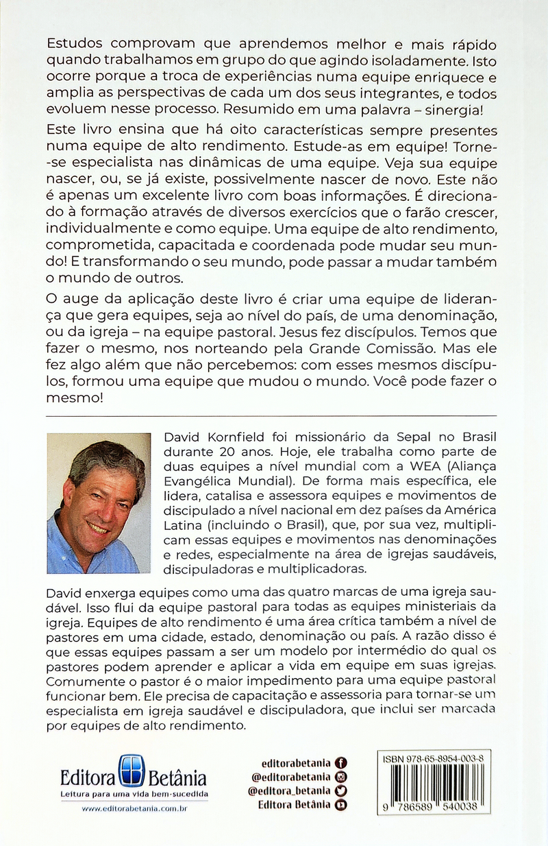 Equipes de Ministério que Mudam o Mundo | David Kornfield
