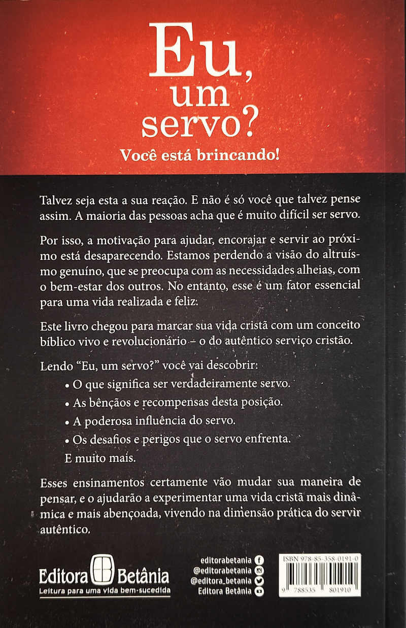 Eu, um Servo? Você Está Brincando! | Charles Swindoll