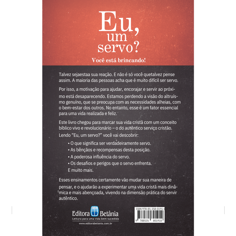 Eu, um Servo? Você Está Brincando! | Charles Swindoll