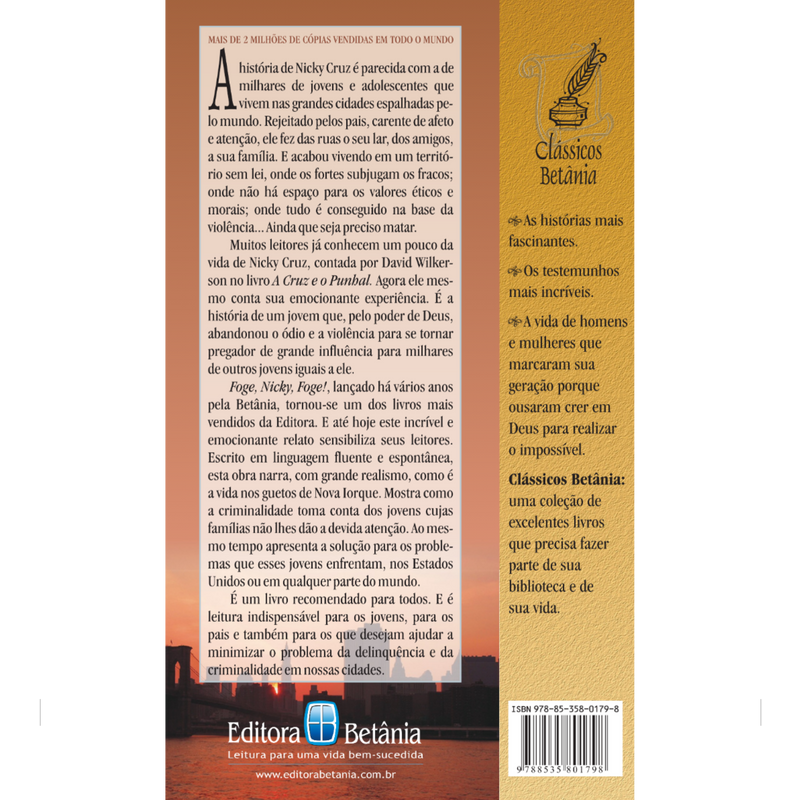 Foge, Nicky, Foge! | Nicky Cruz com Jamie Bukingham