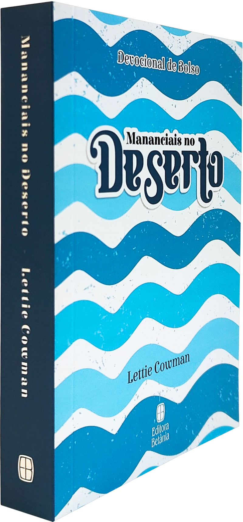 Devocional de Bolso | Mananciais no Deserto | Capa Azul | Lettie Cowman