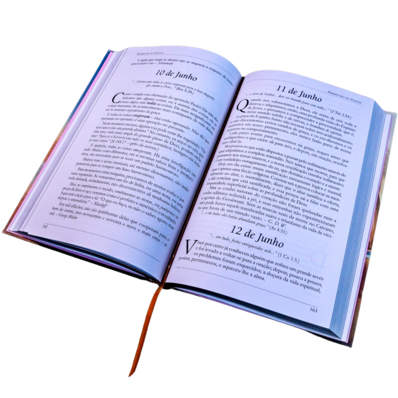 Devocional | Mananciais no Deserto | Lettie Cowman | Ed. Especial Capa Couro
