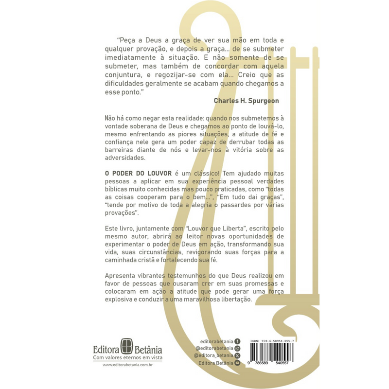 O Poder do Louvor | Merlin Carothers | Capa Nova