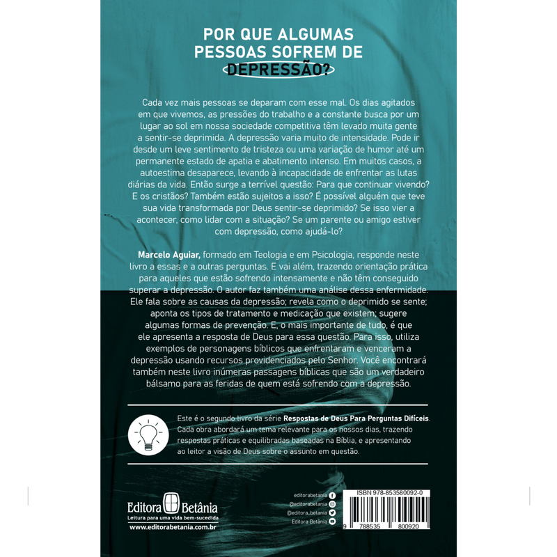 Por que Algumas Pessoas Sofrem de Depressão? | Marcelo Aguiar