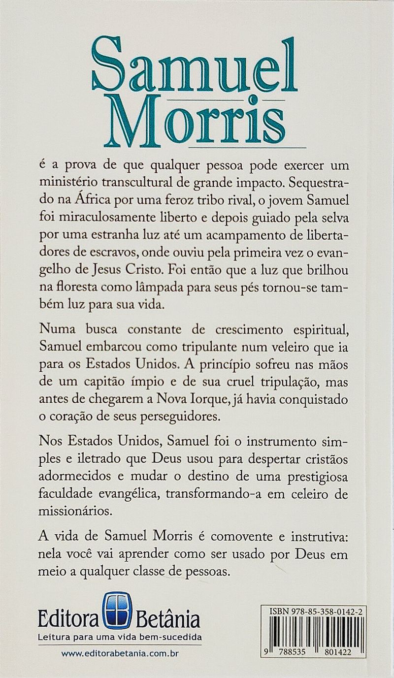 Samuel Morris | Lindley Baldwin