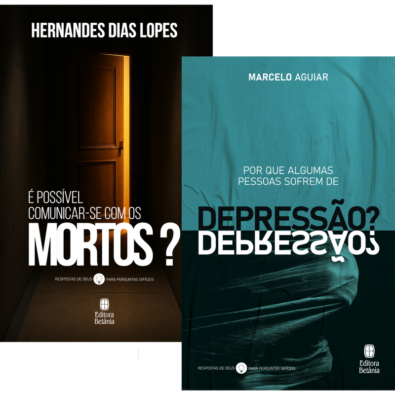 Série Respostas de Deus Para Perguntas Difíceis | 2 Livros