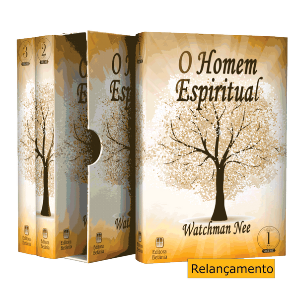 BOX O Homem Espiritual Vol. 01, 02 e 03