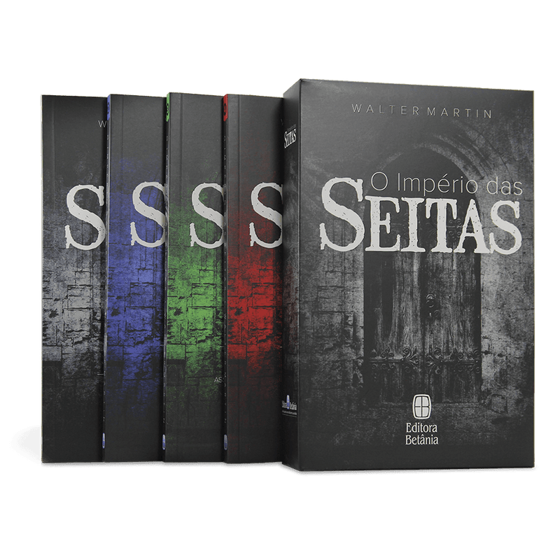 Box O Império das Seitas - Vol. 1, 2, 3 e 4 -  Walter Martin